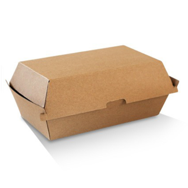 Snack Box High Large Brown 205*106*95 150/Ctn Pac Trading_image_Food & Packaging Distributors Australia_order now