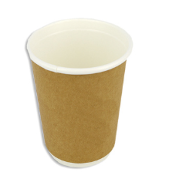 Cup 8oz DW Smart BROWN Ct 500 90mm	_image_Packaging Australian Coffee Experts_order now