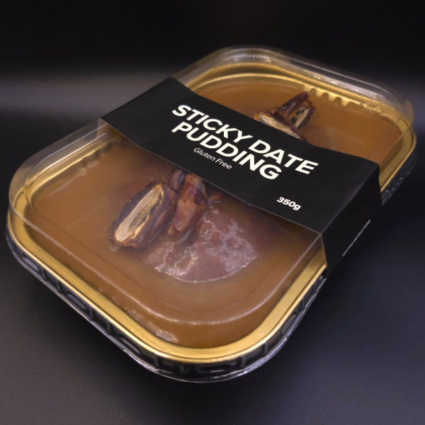 GF Sticky Date Pudding White Label 350g