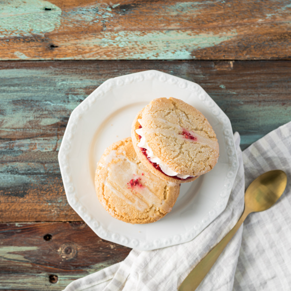 GF Vegan Raspberry Lemon Cookies Box of 12_image_Homemade Bliss_order now