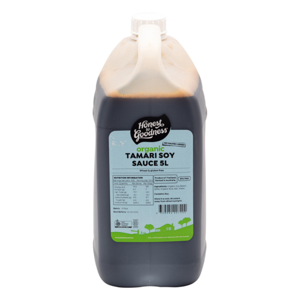 Organic Tamari Soy Sauce 5L_image_Honest to Goodness_order now