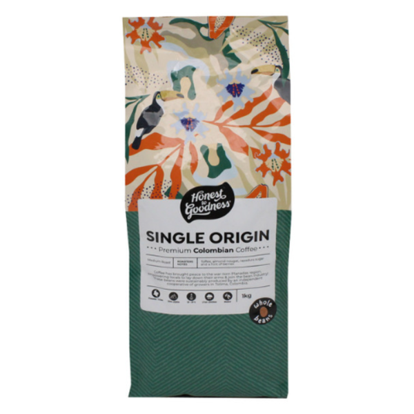 Single Origin Colombian Coffee Beans 1KG_image_Honest to Goodness_order now