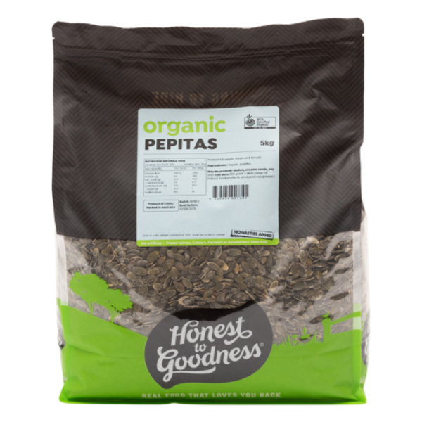 Organic Pepitas 5KG_image_Honest to Goodness_order now