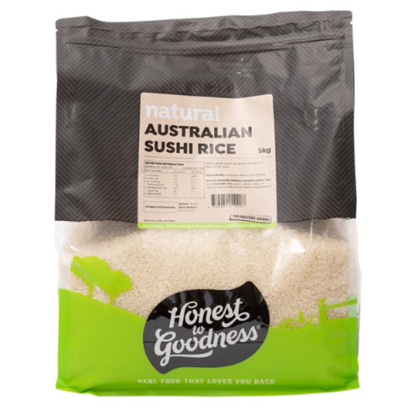 Australian Sushi Rice 5KG_image_Honest to Goodness_order now