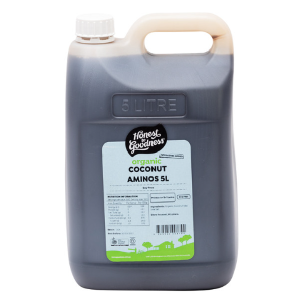 Organic Coconut Aminos 5L_image_Honest to Goodness_order now