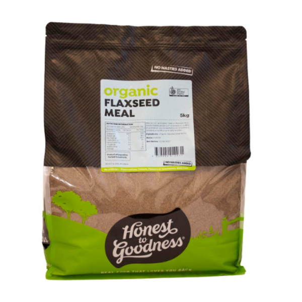 Organic Flaxseed Meal 5KG_image_Honest to Goodness_order now