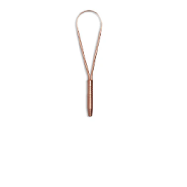 Copper Tongue Cleaner- Traditional, Single Handle_image_Goodly Gosh_order now