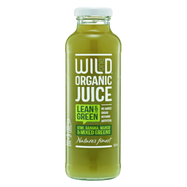 Wild Organic Juice Lean & Green (12)_image_Gold Coast Beverages_order now