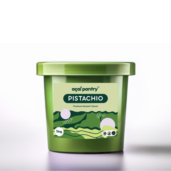 Pistachio Premium Dessert Sauce | Acai Pantry 5kg x 2 (PRE ORDER)