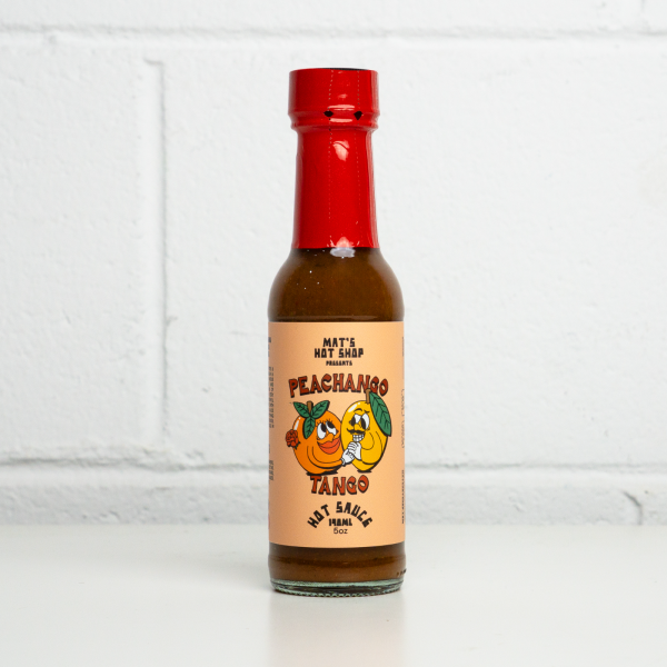 Peachango Tango Hot Sauce 150ml (Wholesale)_image_Mat's Hot Shop_order now