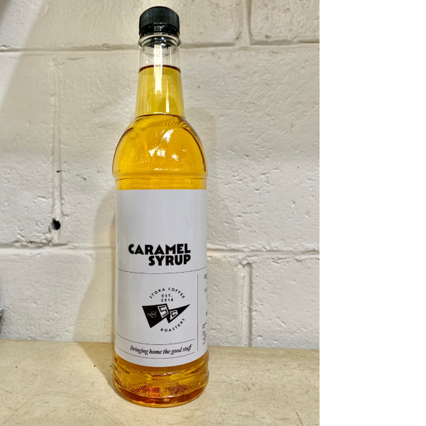 CARAMEL COFFEE SYRUP 750mL_image_STOKA Coffee Roasters_order now