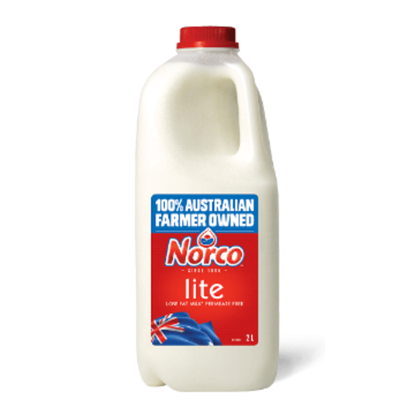 Lite Milk 2L Norco