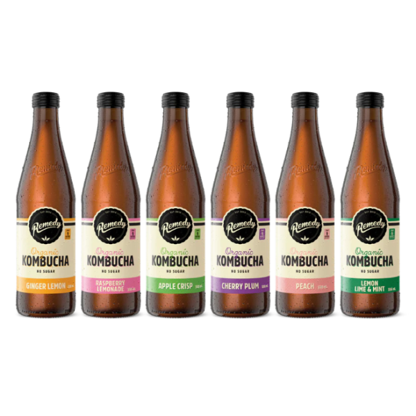 330ML REMEDY KOMBUCHA 12PK_image_Steel City Beverage Co_order now