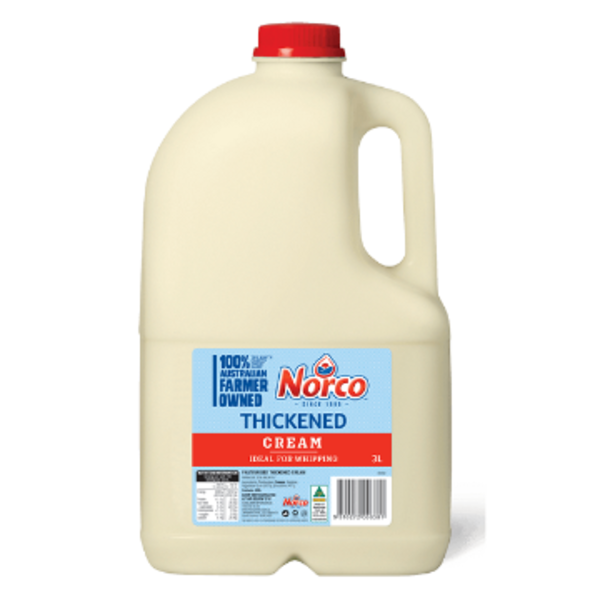 Thickened Cream 3L Norco_image_Fresh & Chilled_order now