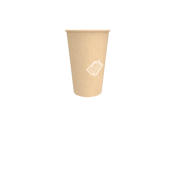 Home Compostable Coffee Cup 80mm 355ml - 12oz (900) Lrg Hug 1004-3-900