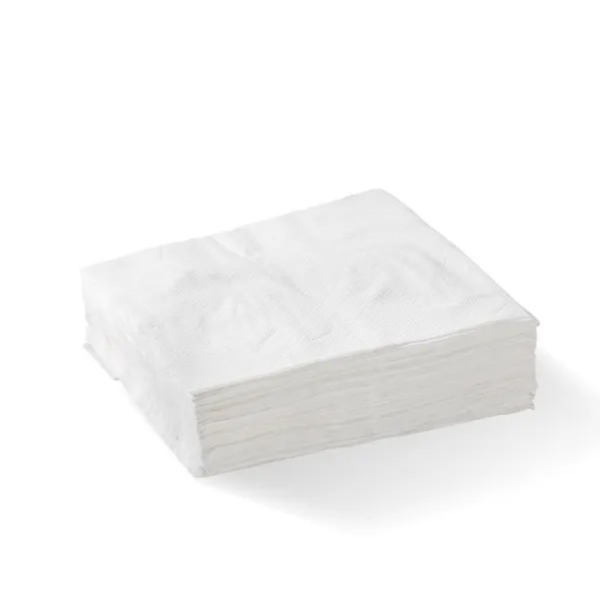 Lunch Napkin 1ply  Fold White - 3000pcs_image_EcoFlow Packaging_order now