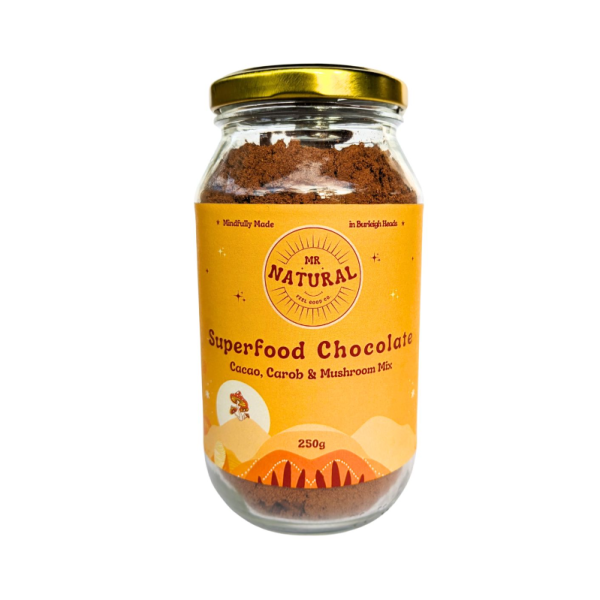 🌞 250g jar x 8 - Superfood Choc 🧡_image_Mr Natural Superfoods_order now