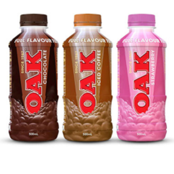 500ML OAK FLAVOURED MILK RANGE 6PK_image_Steel City Beverage Co_order now