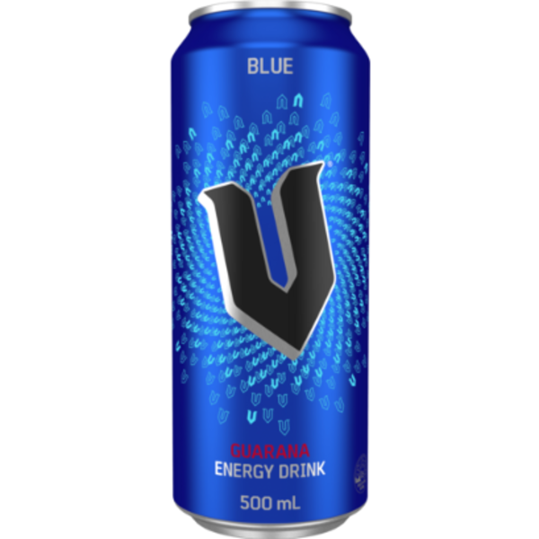 500ML V ENERGY BLUE CANS 24PK_image_Steel City Beverage Co_order now