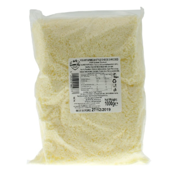 Green Vie - Vegan Grated Parmesan Flavour Cheese 8kg - 8 x 1kg_image_The Plant Pantry - Plant Based Food Distributor_order now