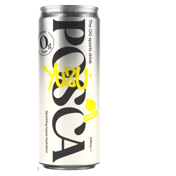 Posca Hydrate Yuzu (Lemon) 12 x 330mL (RRP $6 each)_image_Posca Hydrate Drinks_order now