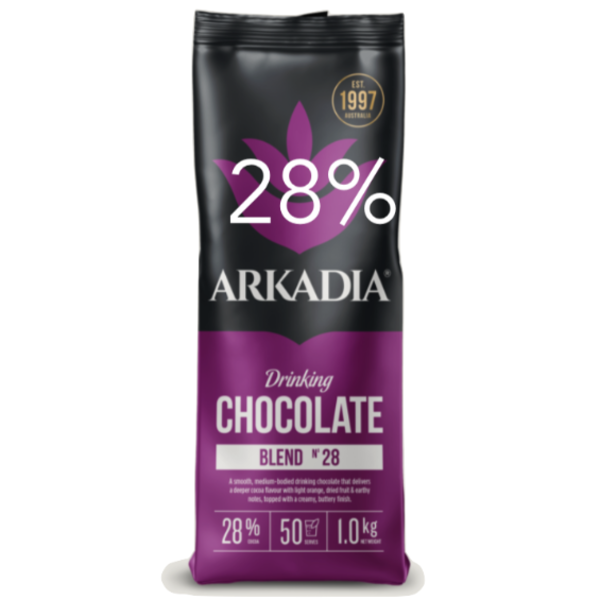 Arkadia Drinking Chocolate 28% 1kg_image_ACE Coffee_order now