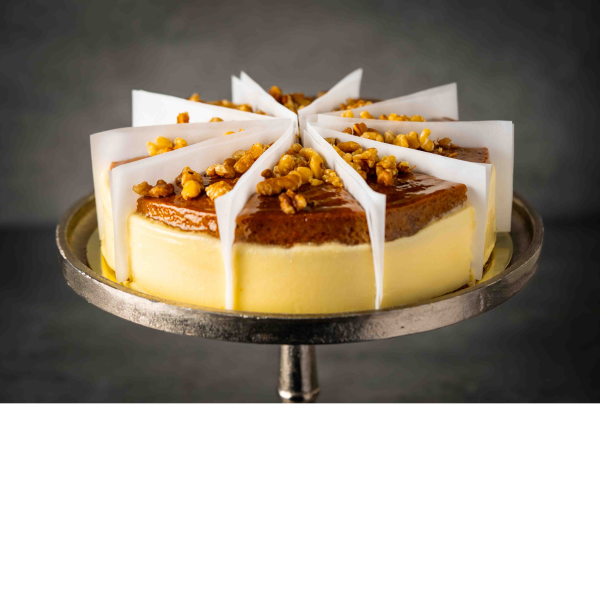 8" Carrot cake - SLICED (10 pieces)_image_Looma's Cakes_order now