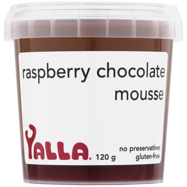 Raspberry Chocolate Mousse (6x120g)