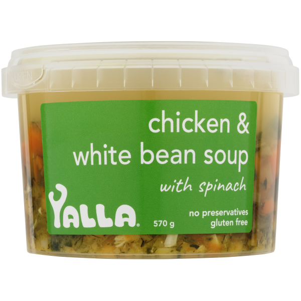 Soup - Chicken & White Bean with Spinach (5kg)_image_Yalla_order now