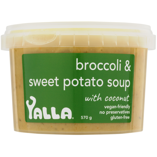 Soup - Broccoli & Sweet Potato Soup with Coconut (5kg)_image_Yalla_order now