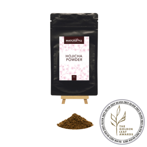 Hojicha Roasted Green Tea Powder (30g) - Retail_image_Matcha Yu Tea_order now