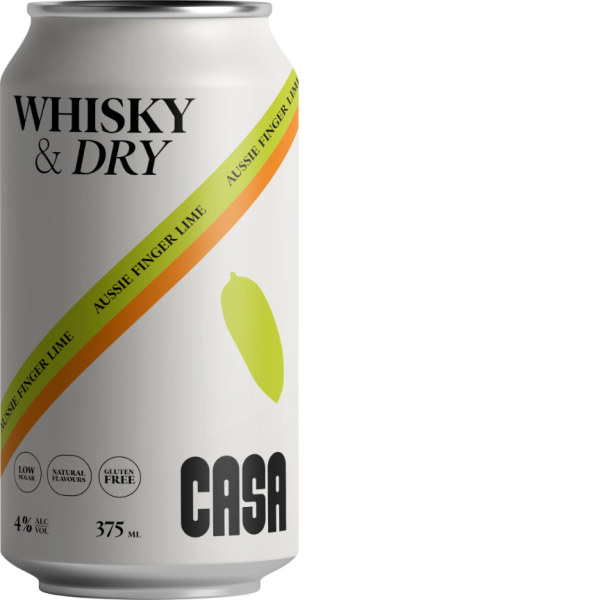 Casa Whiskey Dry w/ Finger Lime Case of 24 x 375ml 4% ABV_image_Casa Spirits & Cocktails_order now