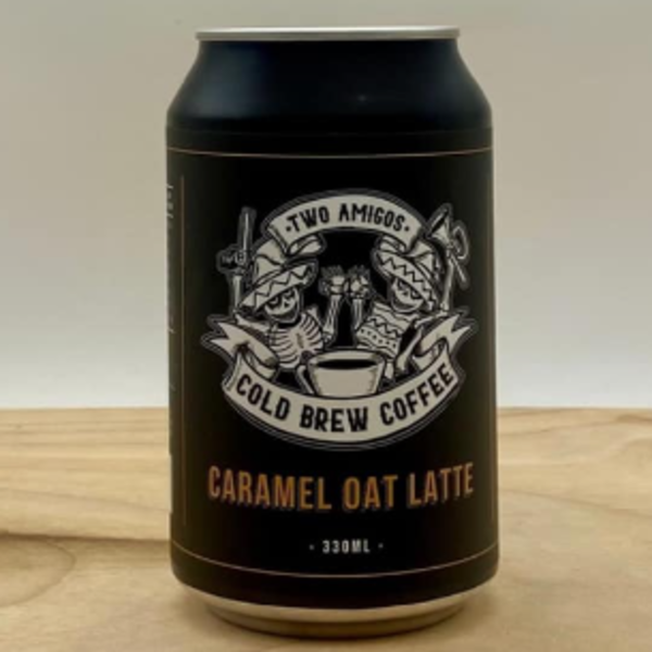 330ml Caramel Oat Latte Can (20 Carton)_image_Two Amigos Australia_order now