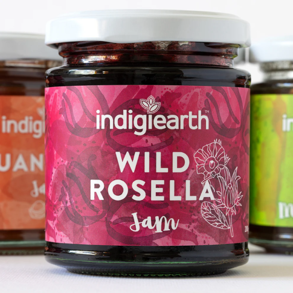 Wild Rosella Jam 200g x 6 _image_Indigiearth_order now
