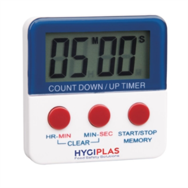 Hygiplas Countdown Timer - Min/Sec & Hrs/Min_image_Nisbets_order now