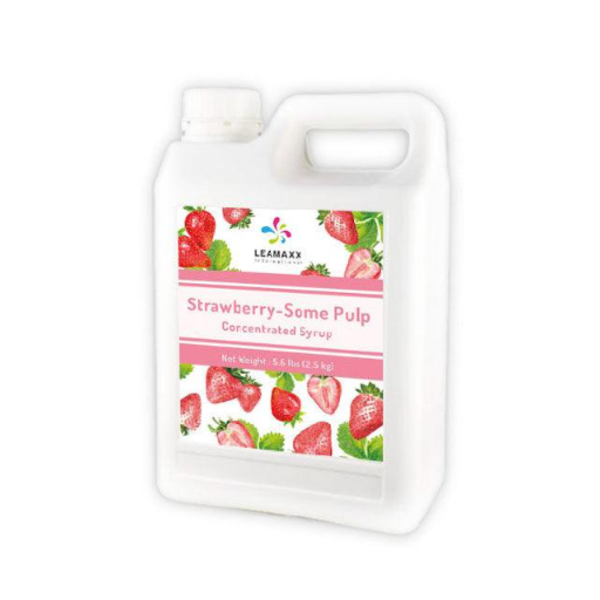 Strawberry Flavor Syrup (2.5kg) 1 Bottle_image_Hank's Tea Bubble Tea Wholesale_order now