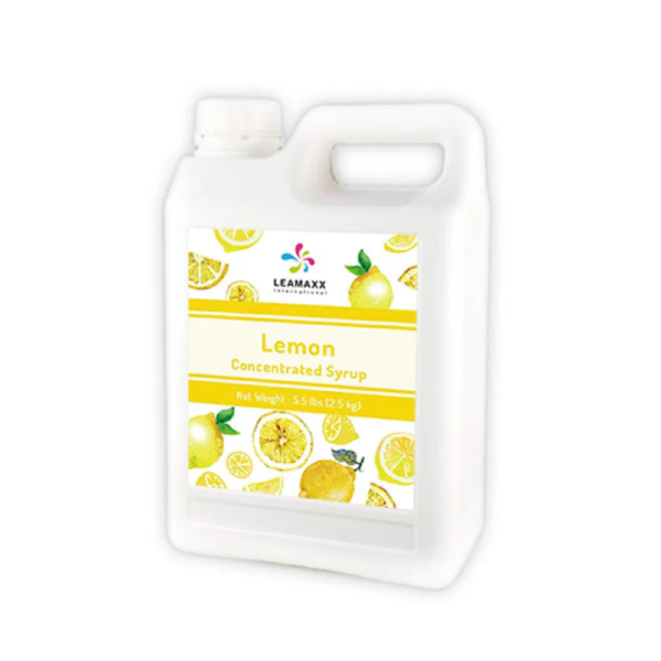 Lemon Flavor Syrup (2.5kg) 6 Bottles/ 1 Carton_image_Hank's Tea Bubble Tea Wholesale_order now