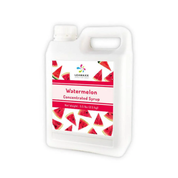 Watermelon Flavor Syrup (2.5kg) 6 Bottles/ 1 Carton_image_Hank's Tea Bubble Tea Wholesale_order now