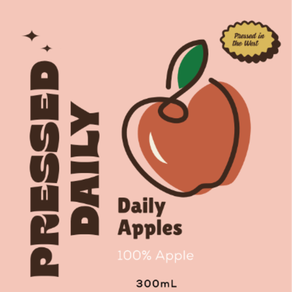 Pressed Daily - Daily Apples 12 x 300ml_image_Refresh Drinks Co._order now