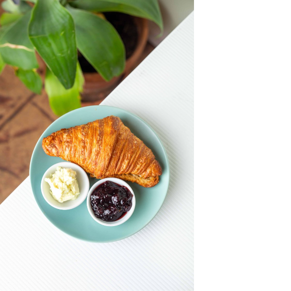 OMD - Vegan Plain Croissant (ORGANIC) - Box of 8_image_The Plant Pantry - Plant Based Food Distributor_order now