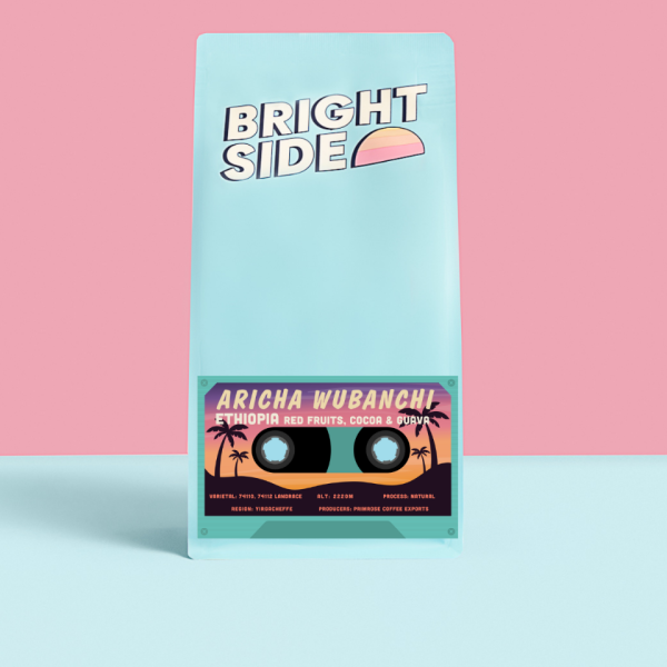Ethiopia, Aricha Wubanchi, Natural, Espresso Roast_image_Brightside Coffee Co_order now