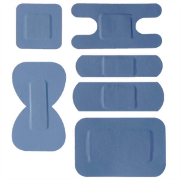 Blue Detectable Plasters Assorted (Pack 100)_image_Nisbets_order now