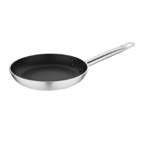Vogue Non-Stick Induction Fry Pan Teflon Platinum Plus - 240mm_image_Nisbets_order now