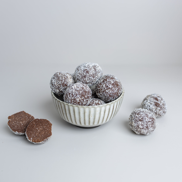 Chocolate peanut and date protein balls 8x45g_image_Little Miss Muffin_order now