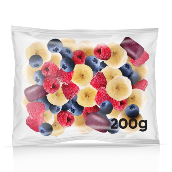 Amazonian 200Gx20 Smoothie Packs - Acai, Blueberry, Raspberry, Banana_image_Superkick Smoothies (VIC)_order now