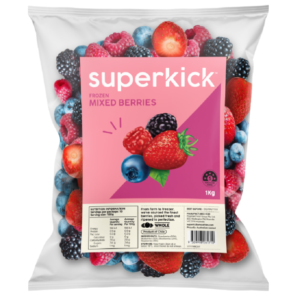 Frozen Mixed Berries 1KGx10 (~10kg)_image_Superkick Smoothies (VIC)_order now