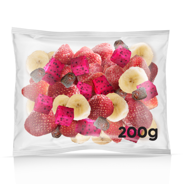 Smoothie Strawberry Kiss 200Gx20 - Strawberry, Banana, Dragonfruit, Dates_image_Superkick Smoothies (VIC)_order now