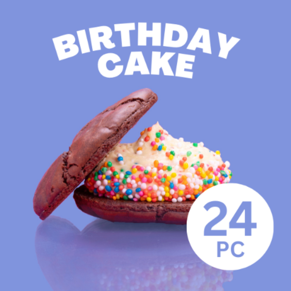 Birthday Cake x 24 Cookies_image_Butterbing Cookies_order now
