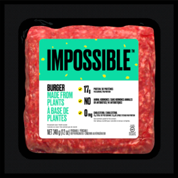 Impossible - Beef Mince Brick RETAIL CARTON 4.1kg- 12 x 340g_image_The Plant Pantry - Plant Based Food Distributor_order now