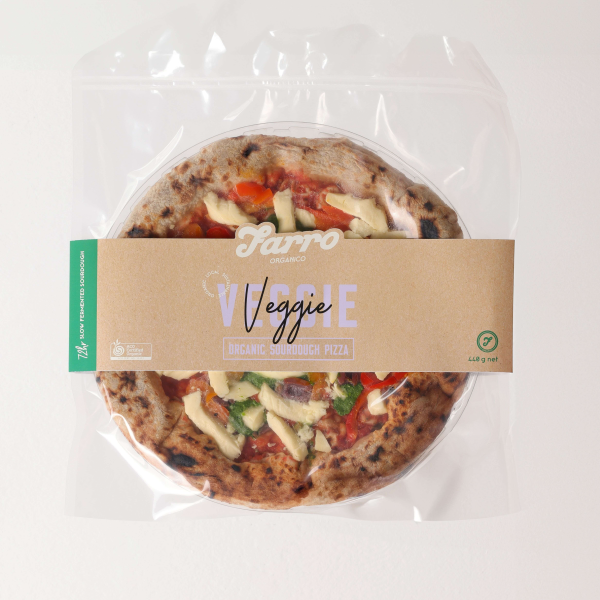 Organic Spelt Veggie Pizza (10") (6/CTN)_image_Farro Organico_order now